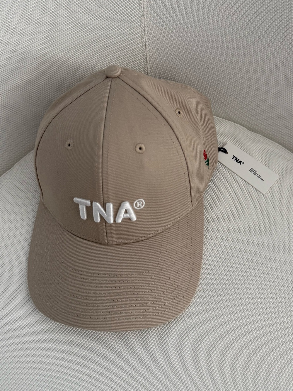 TNA Beige Baseball Cap - Embroidered Logo